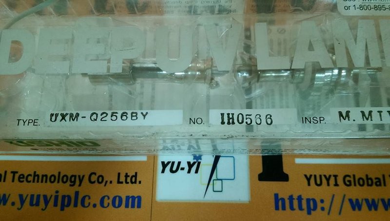 USHIO UXM-Q256BY DEEP UV LAMP - PLC DCS SERVO Control MOTOR USHIO UXM-Q256BY DEEP UV LAMP - PLC DCS SERVO Control MOTOR
